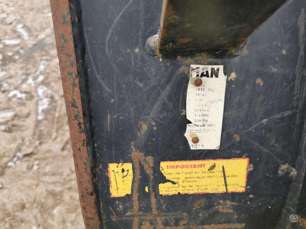 JCB Q-FIT, kaušai