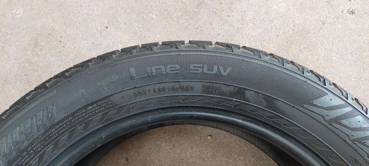 Nokian, vasarinės 225/55 R18
