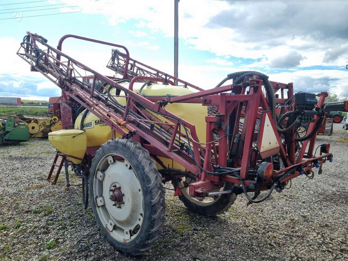 Hardi Commander 2600, разбрызгиватели