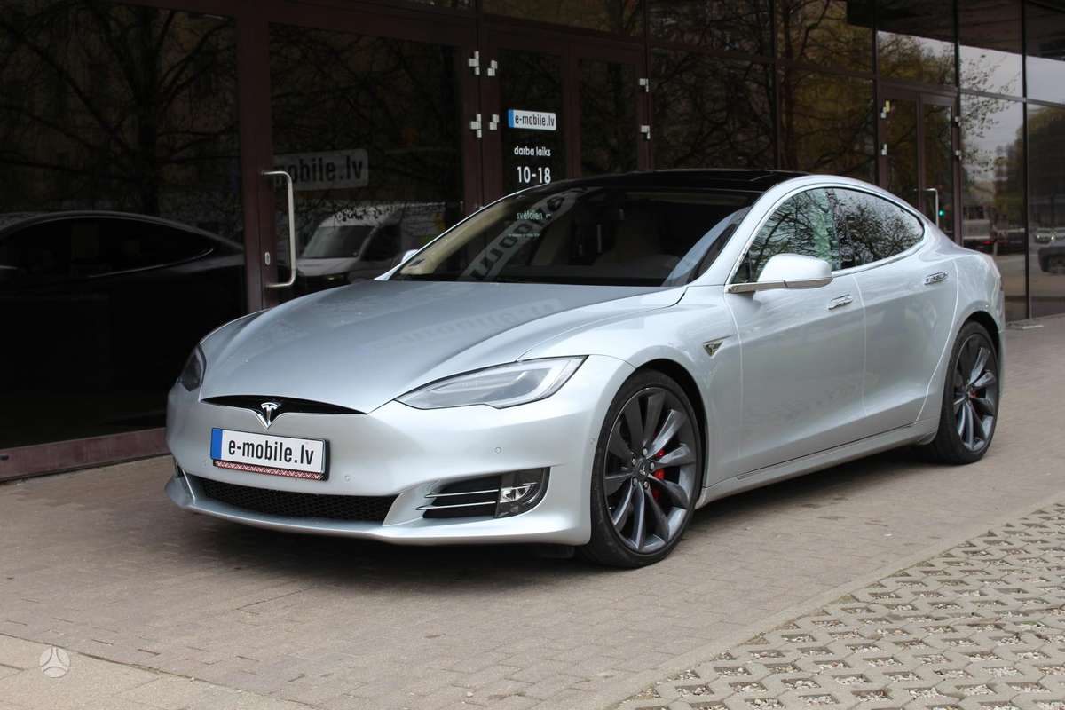 Tesla Model S, 90 кВт·ч, Хэтчбек 2016-07 m., | A25027467