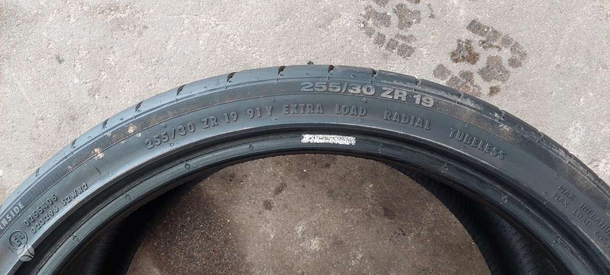 Continental, summer 255/30 R19