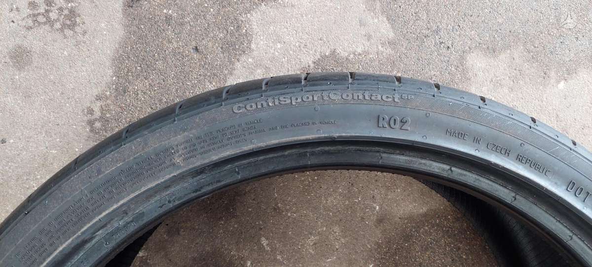 Continental, летние 255/30 R19