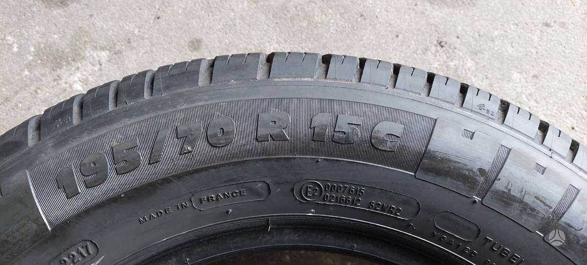 Michelin, vasarinės 195/70 R15