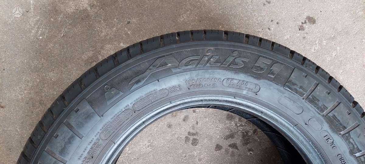 Michelin, vasarinės 195/70 R15