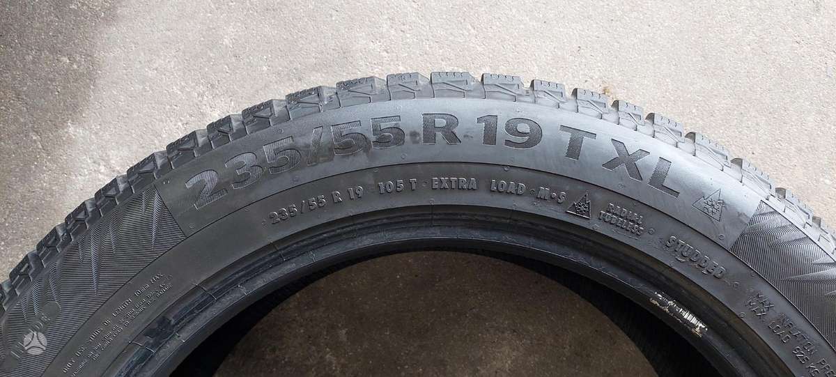 Continental, žieminės 235/55 R19