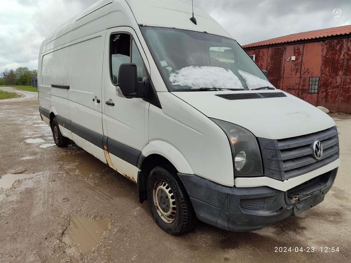 Volkswagen Crafter, cargo vans