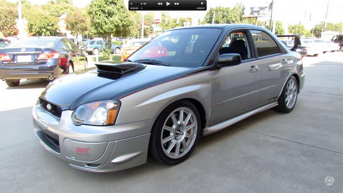 Subaru Impreza WRX dalimis