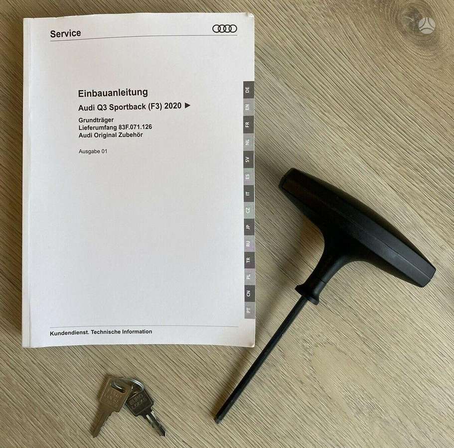 Audi Q3 Sportback roof rack