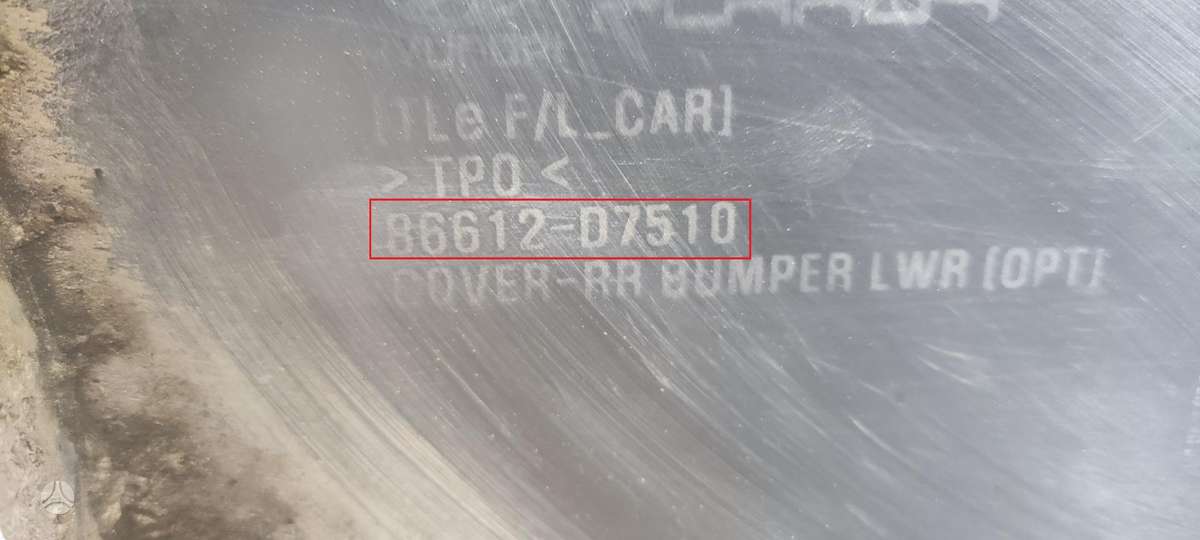 Hyundai Tucson, 86612D7510, Cen10261