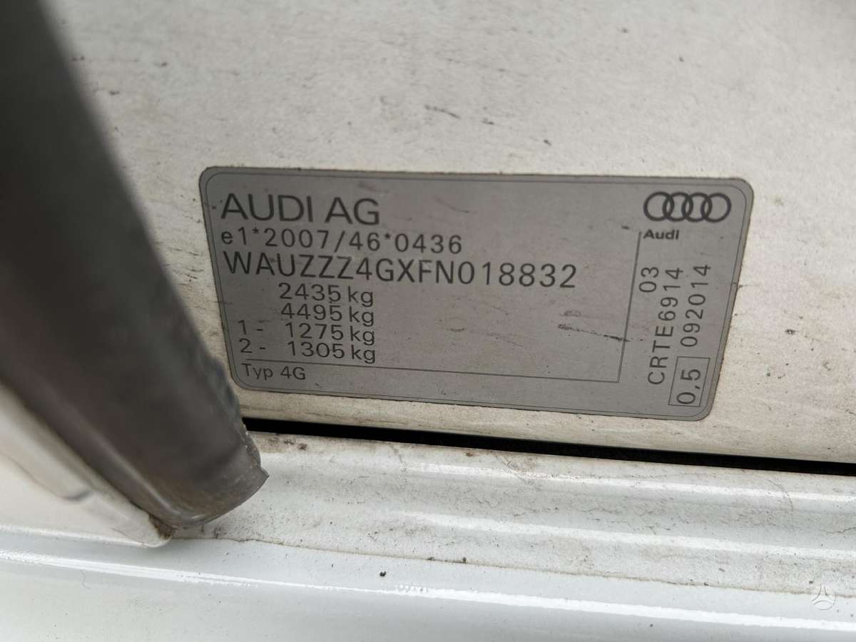 Audi A7 Europa