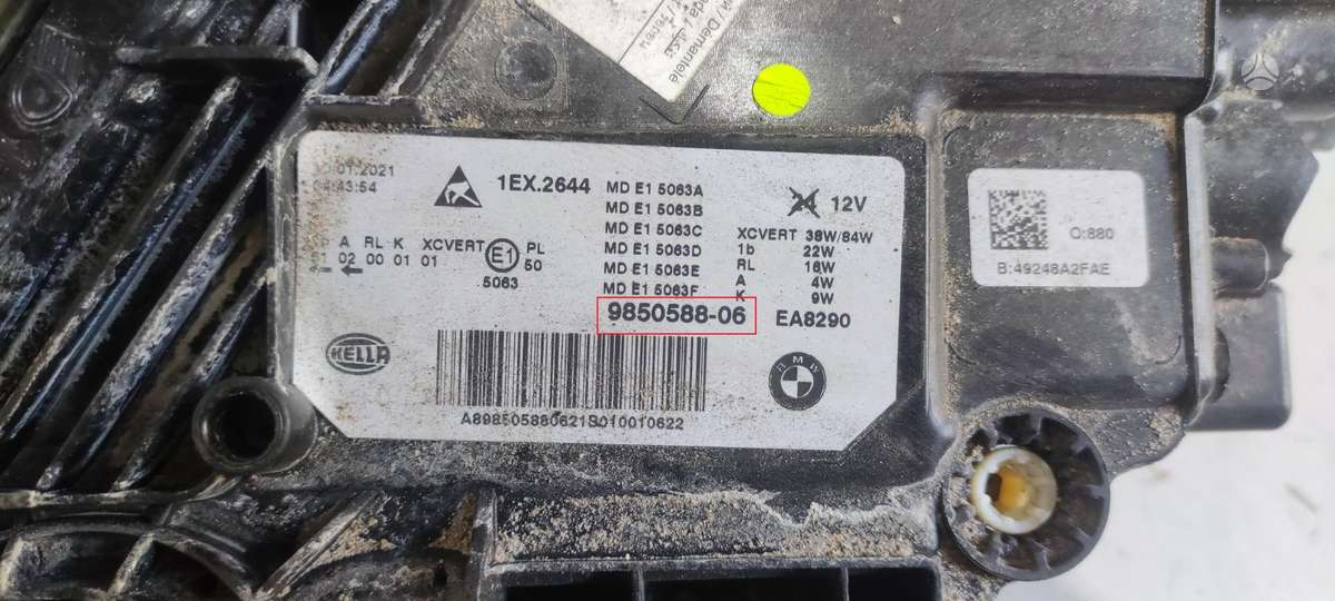 BMW 5 serija, 985058806, Cen10046