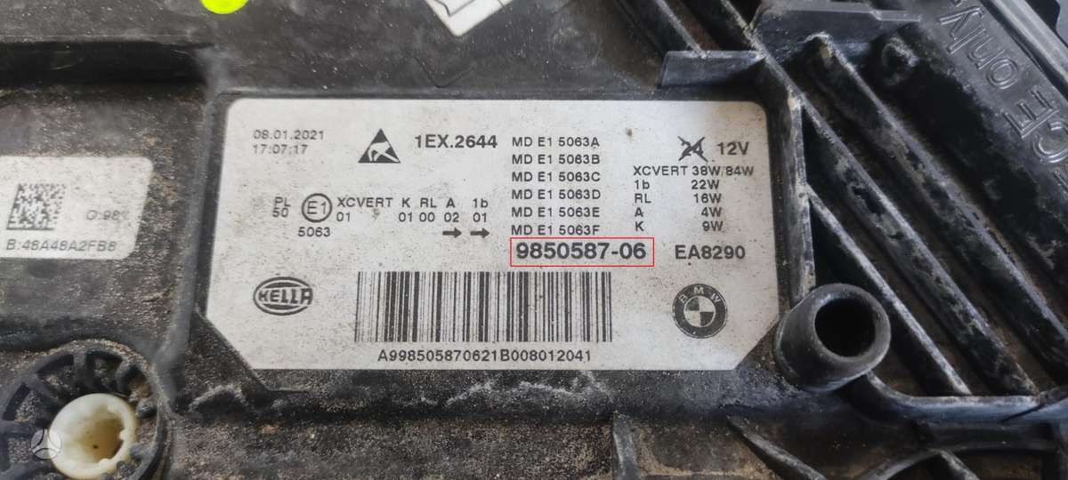BMW 5 serija, 985058706, Cen10048