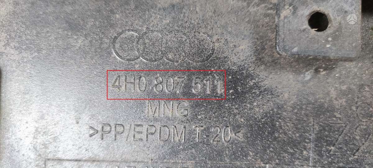 Audi A8, 4H0807511, Cen10129