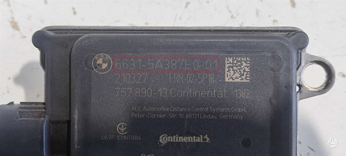 BMW X6, 66315A387E001, Cen10009
