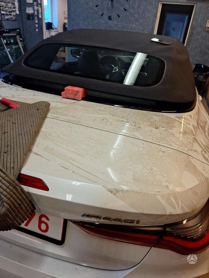 BMW 4 serija Bmw 4 cabrio galinis stiklas