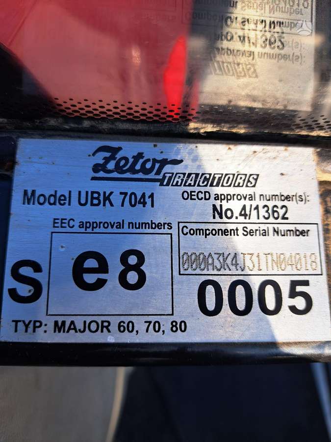 Zetor Major 80, тракторы
