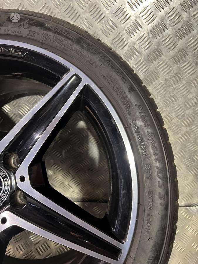 Mercedes-Benz, light alloy, R18