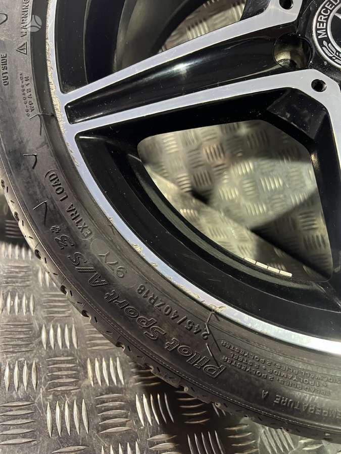 Mercedes-Benz, light alloy, R18