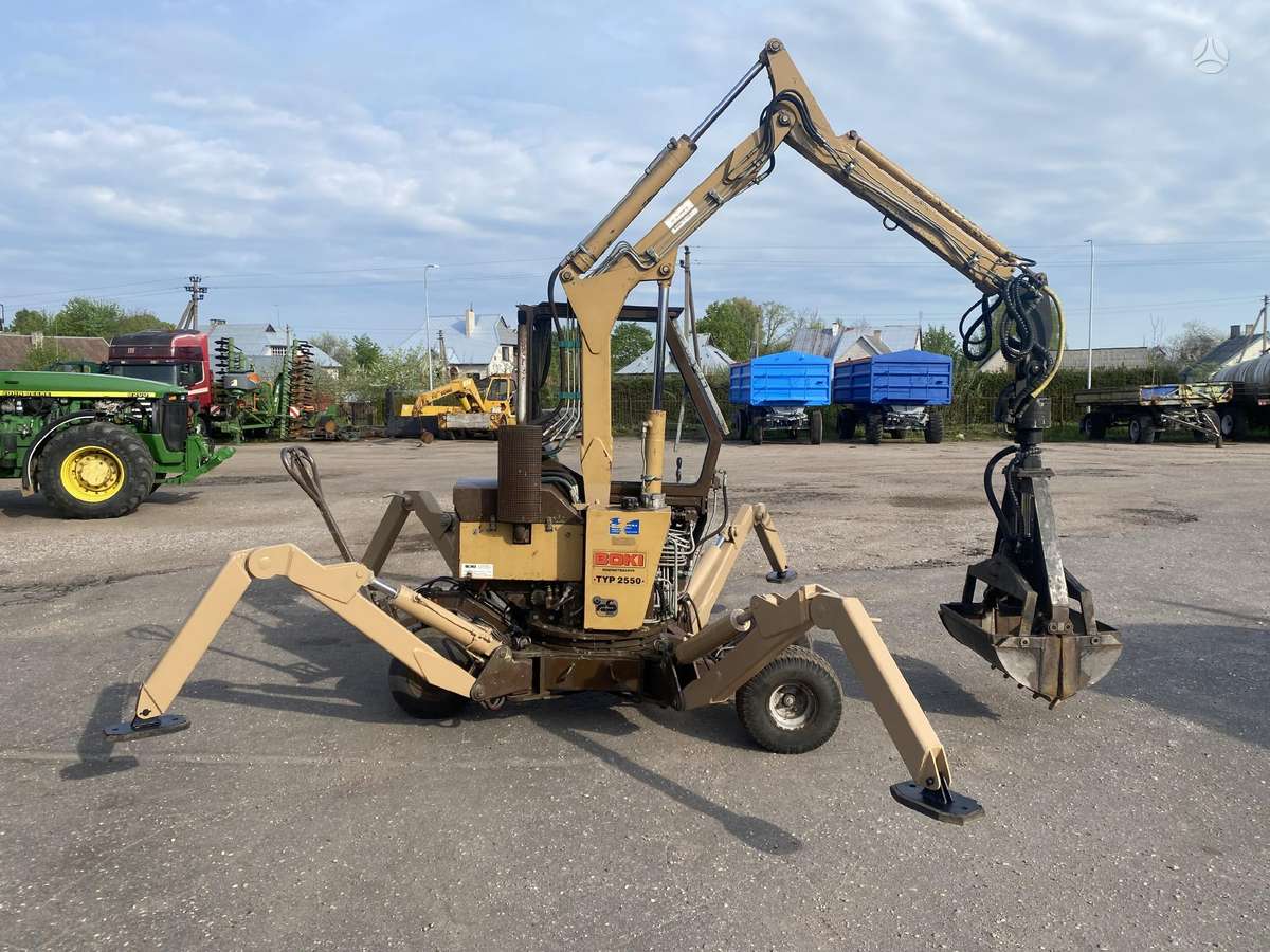 Bokimobil 2550, mini ekskavatori
