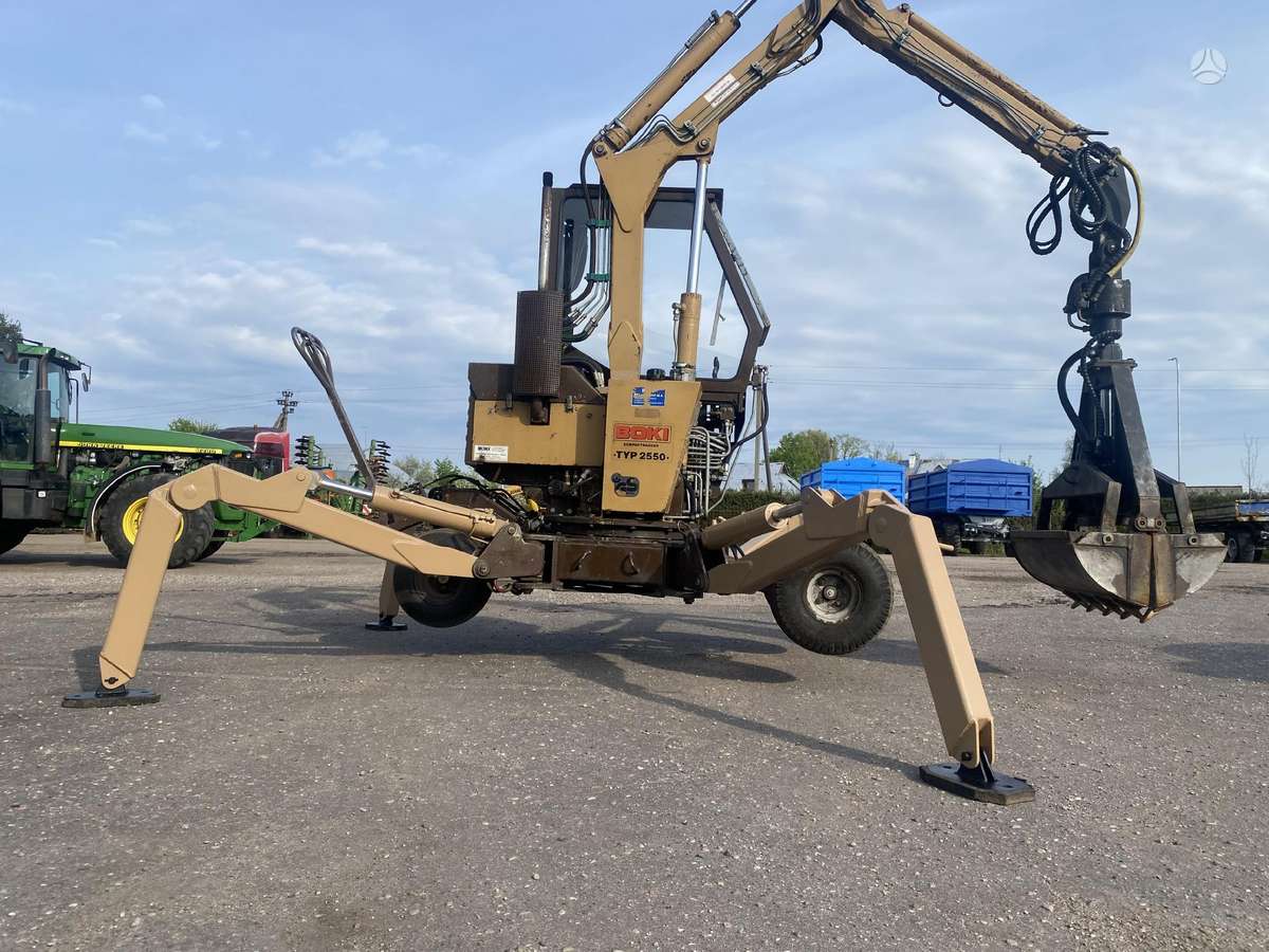 Bokimobil 2550, mini excavator