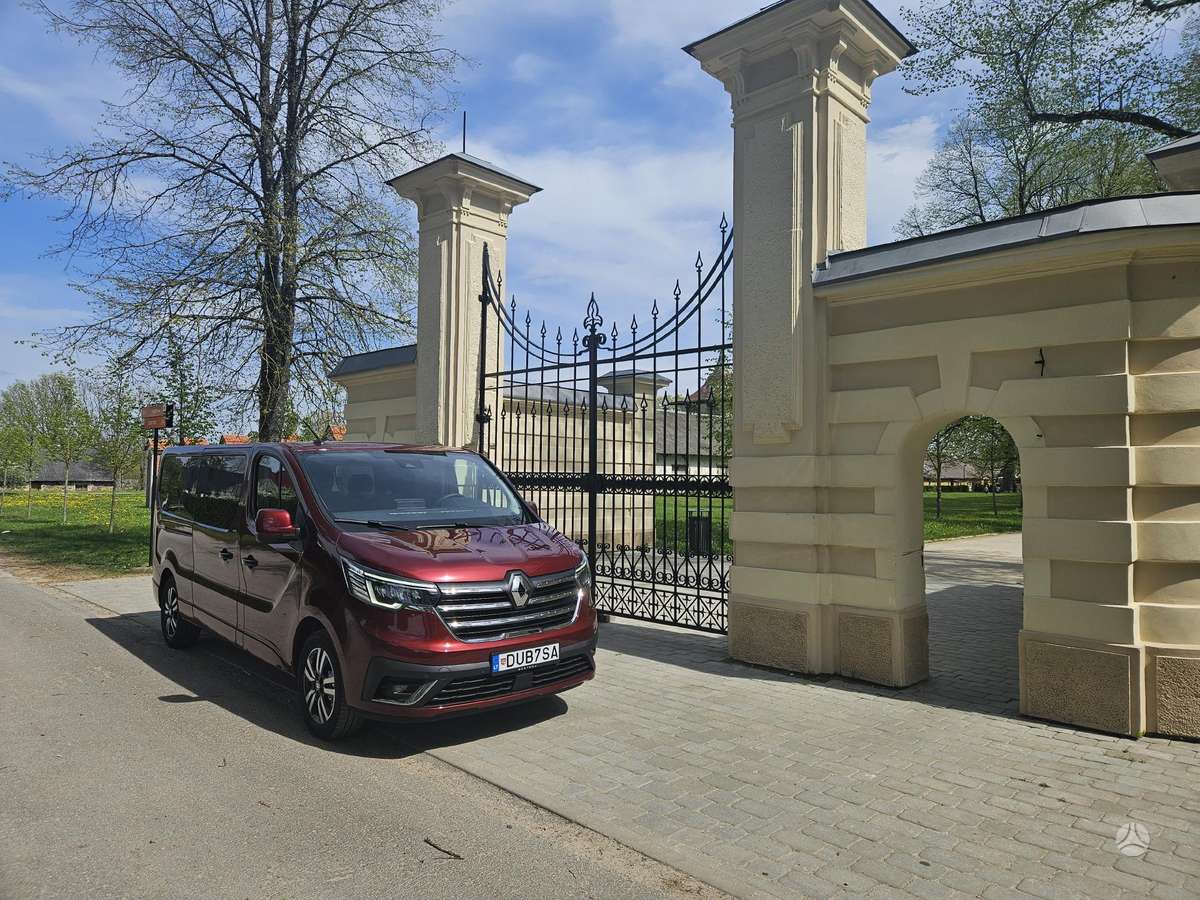 Renault Trafic, пассажирский микроавтобус