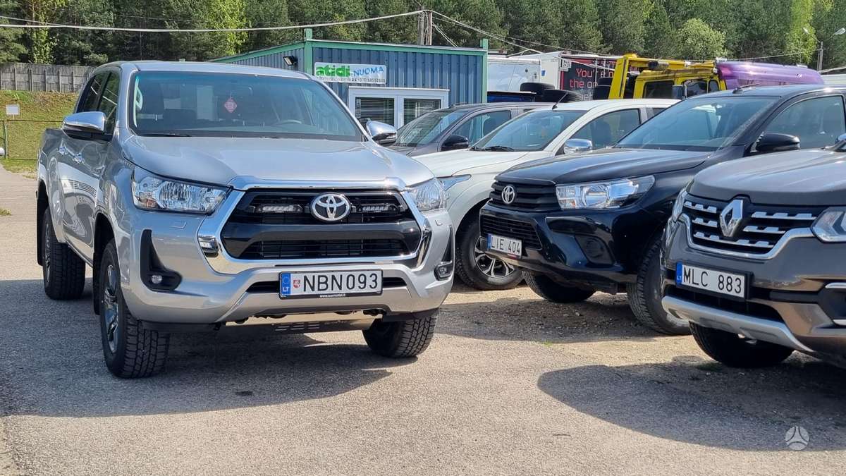 Toyota Hilux, 2.4 l., pikapas
