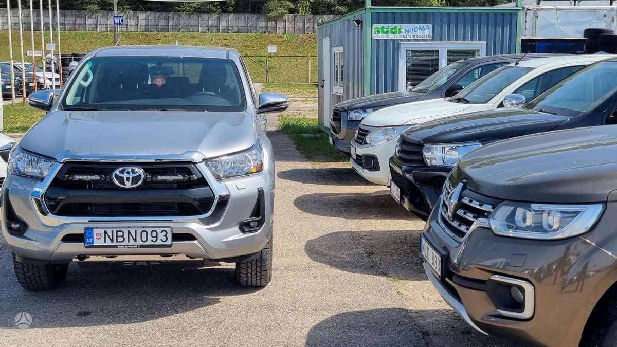 Toyota Hilux, 2.4 l., pikapas