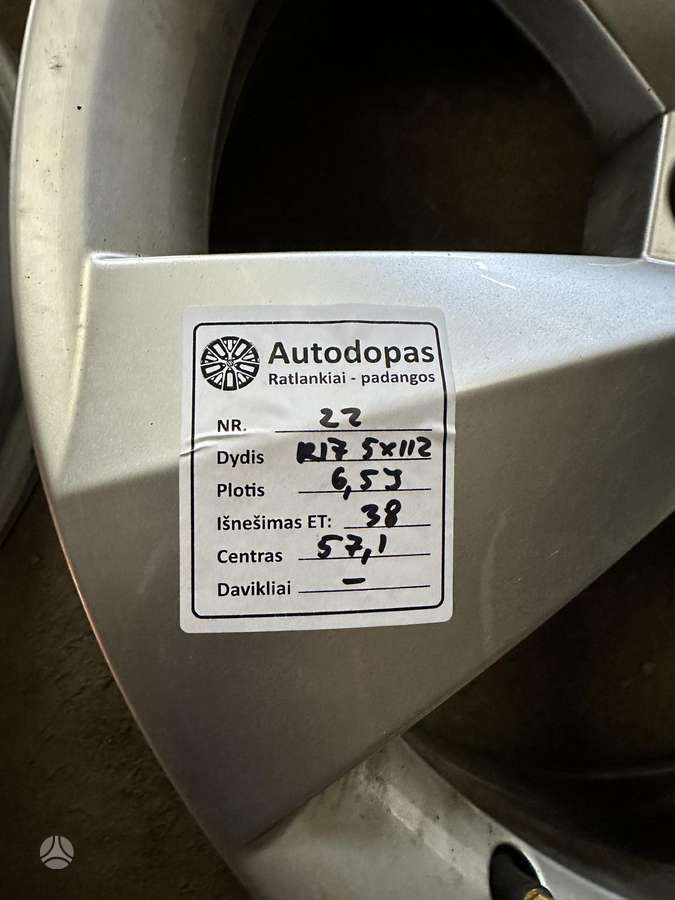 Skoda, light alloy, R17