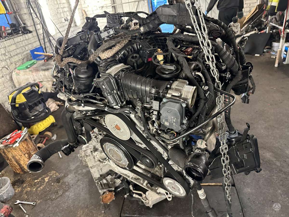 Audi Q7, CRT, детали двигателя
