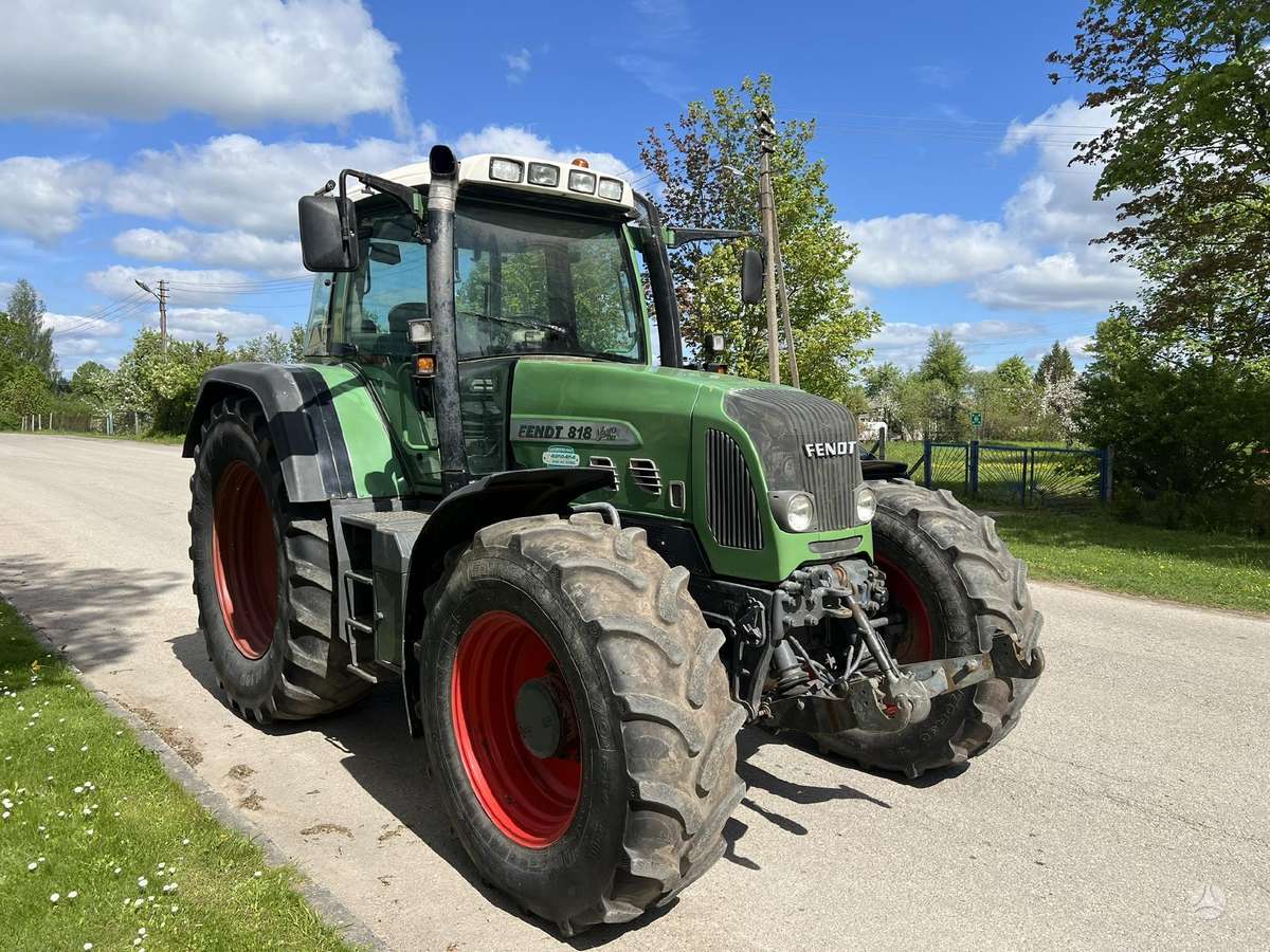 Fendt 818 Vario TMS, tractors