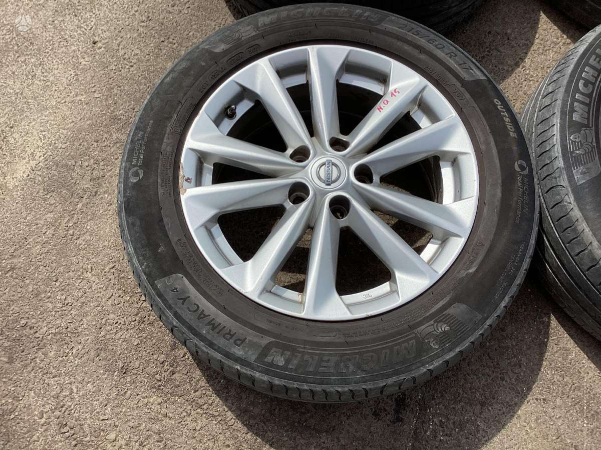 Nissan Qashqai, light alloy, R17