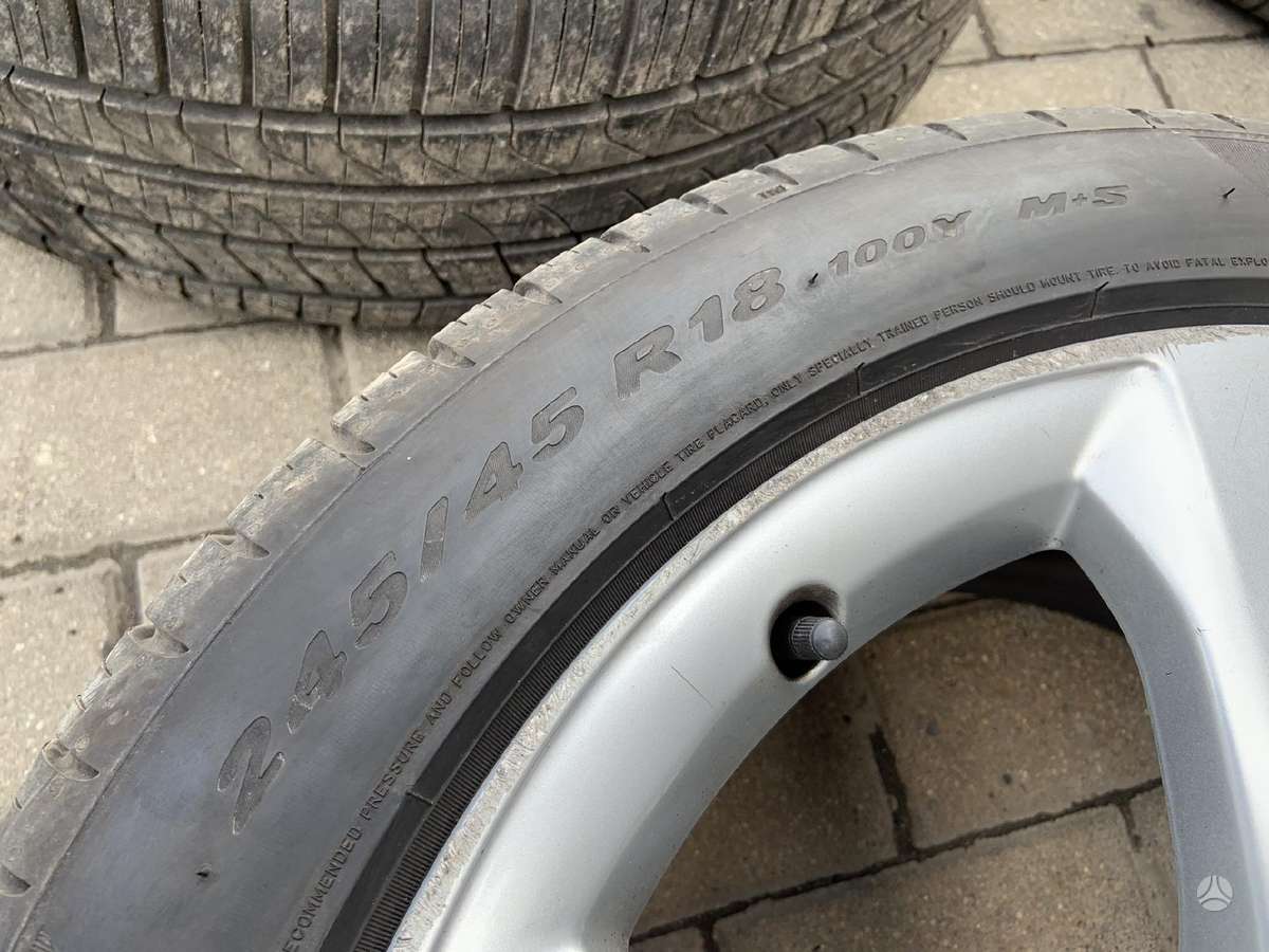 Audi 4G0601025D, lengvojo lydinio, R18