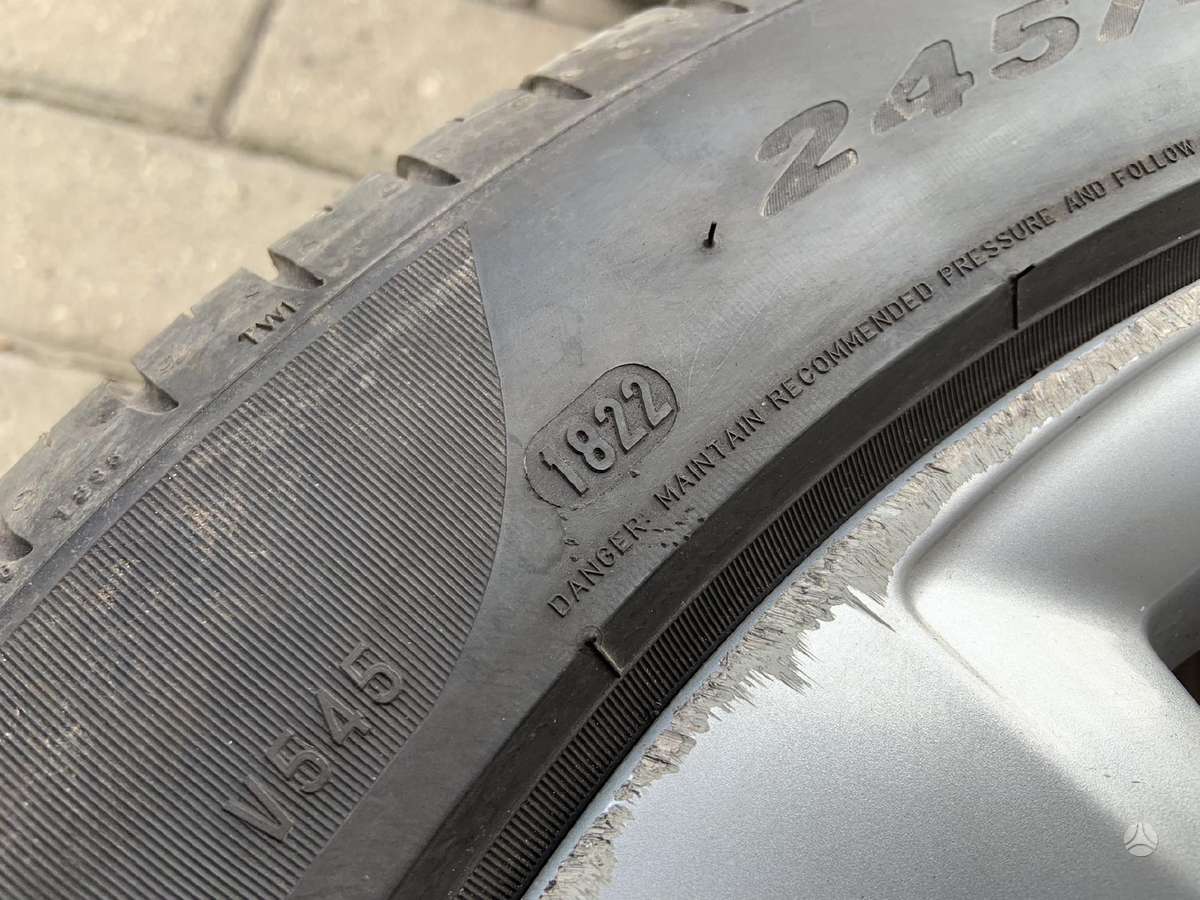Audi 4G0601025D, lengvojo lydinio, R18