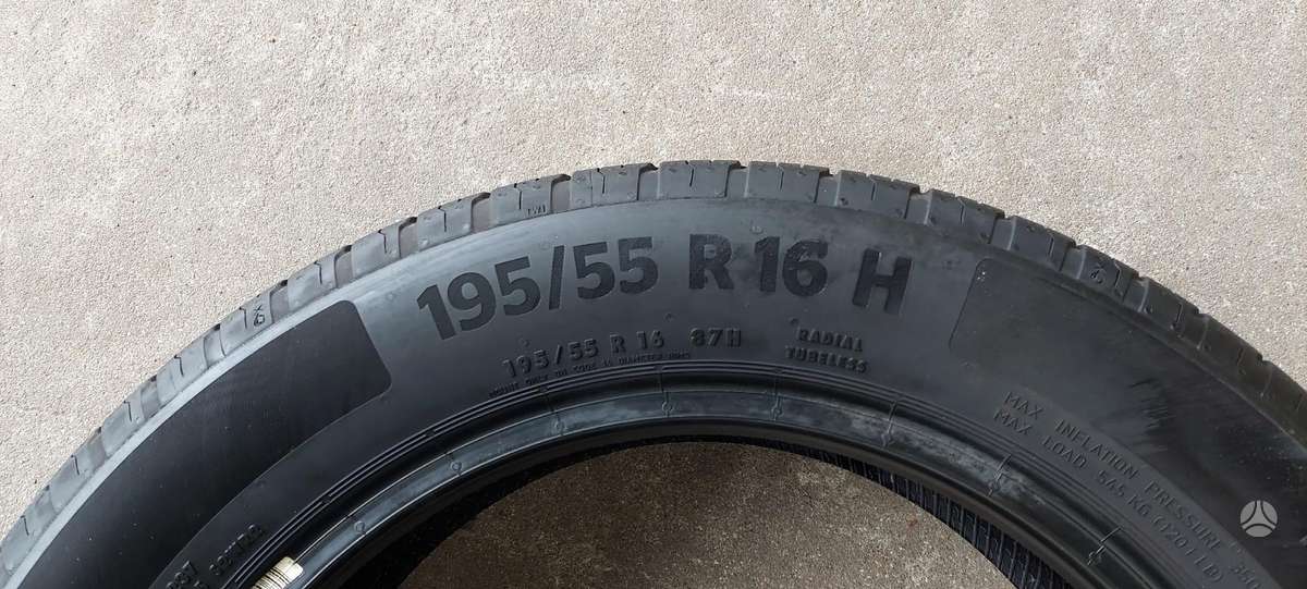 Continental, summer 195/55 R16