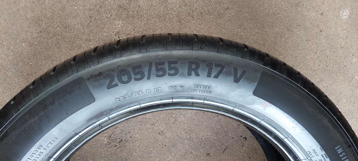 Continental, summer 205/55 R17