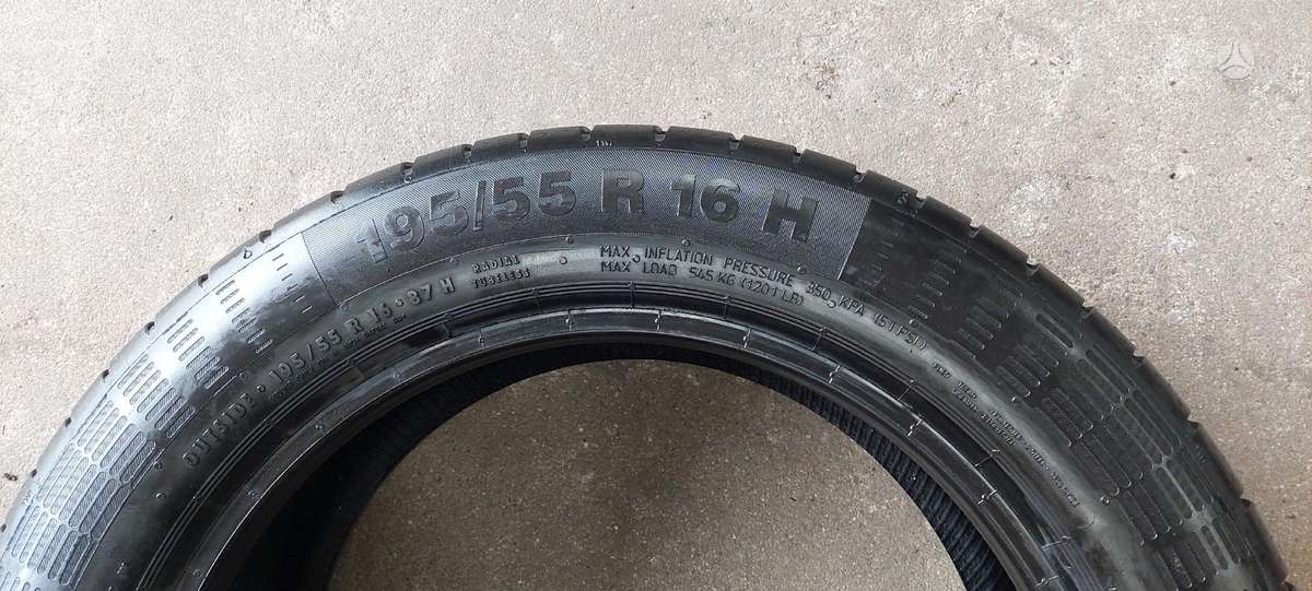 Continental, летние 195/55 R16