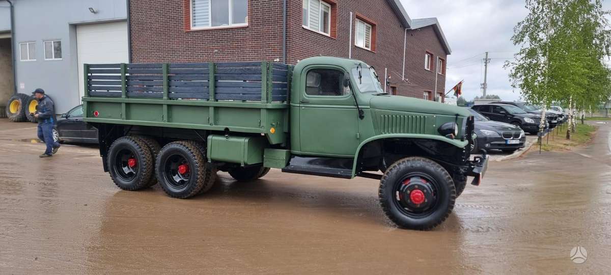 GMC 6X6, dropside trucks