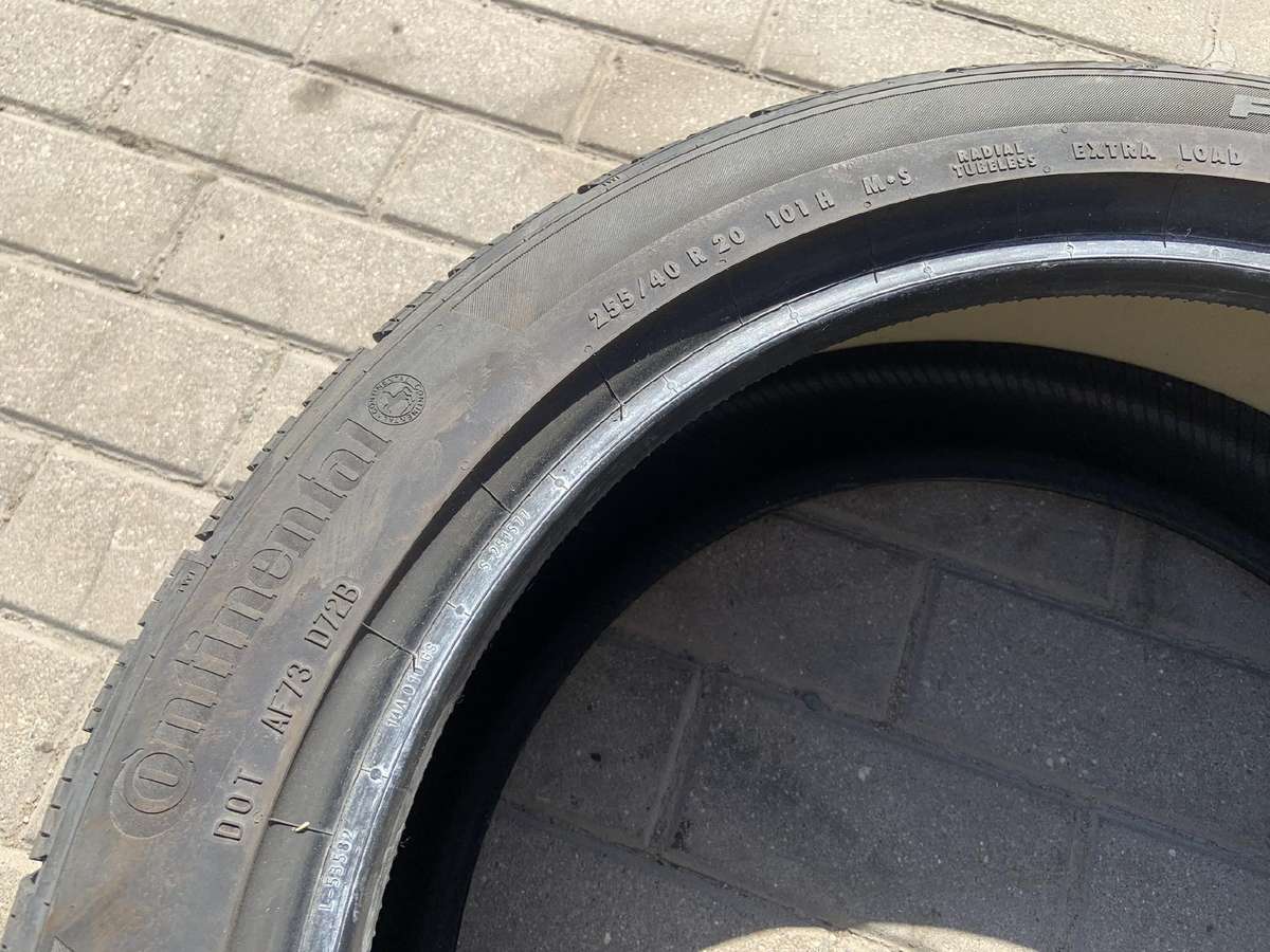 Continental ProContact TX, universalios 255/40 R20