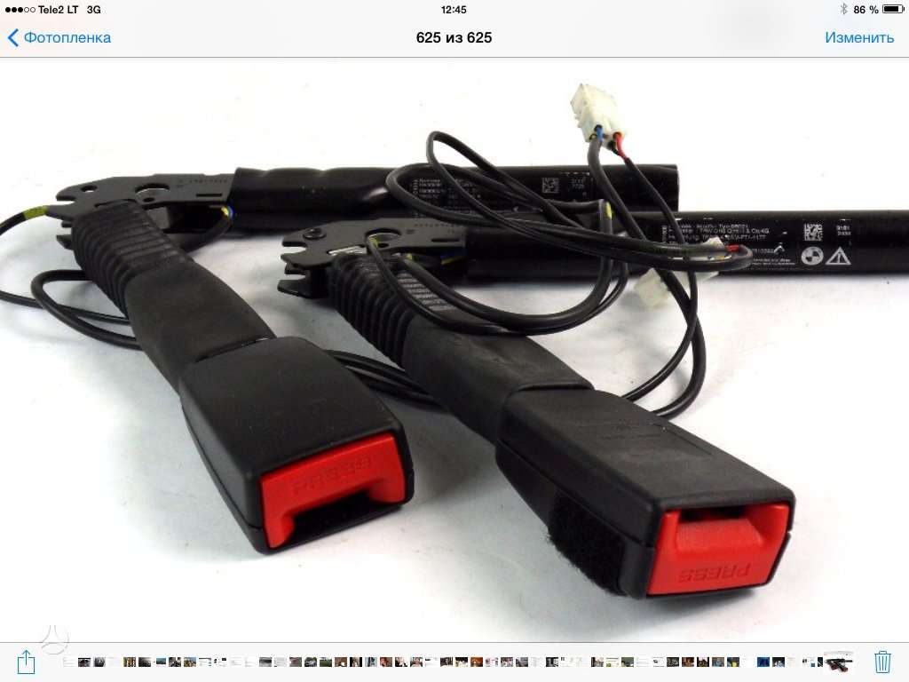 Mini Countryman panelė, oro pagalvės, saugos diržai