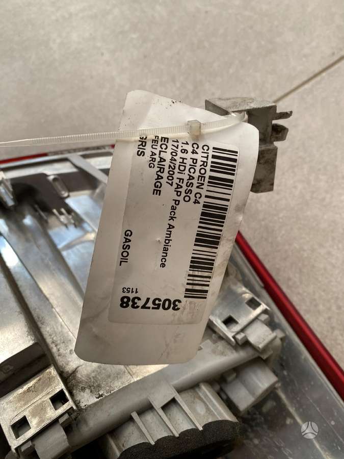 Citroen C4 Picasso Galinis kairys stopas