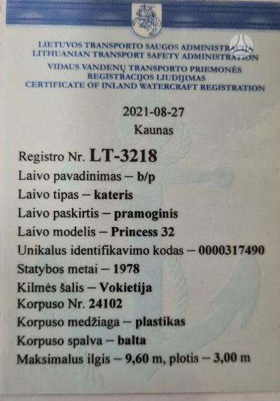 Princess Yachts PRINCES 32, яхты / катера