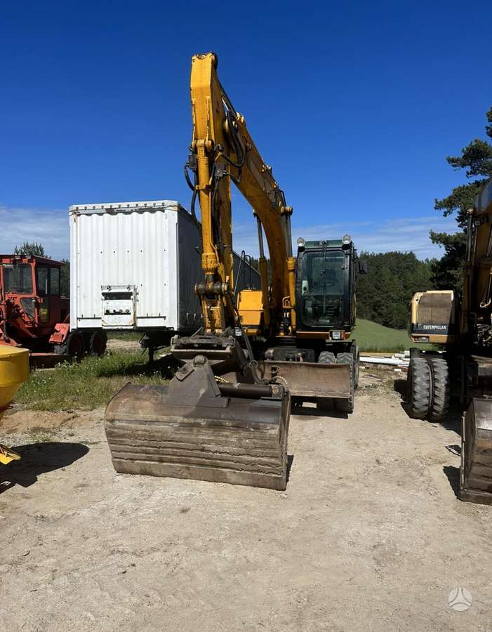 JCB JS145W, excavator