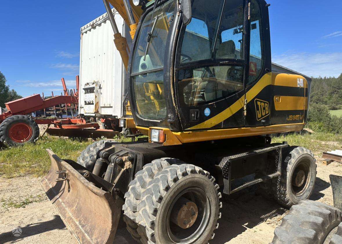 JCB JS145W, экскаваторы