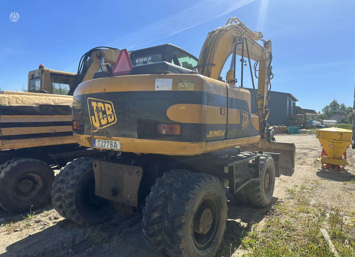 JCB JS145W, экскаваторы