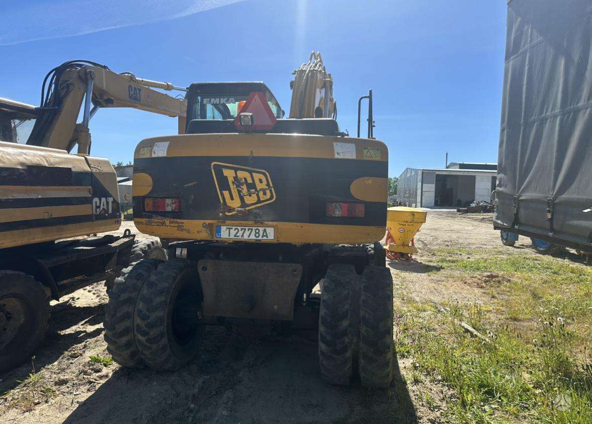 JCB JS145W, excavator