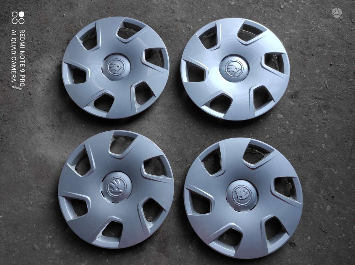 Skoda, wheel covers, R15
