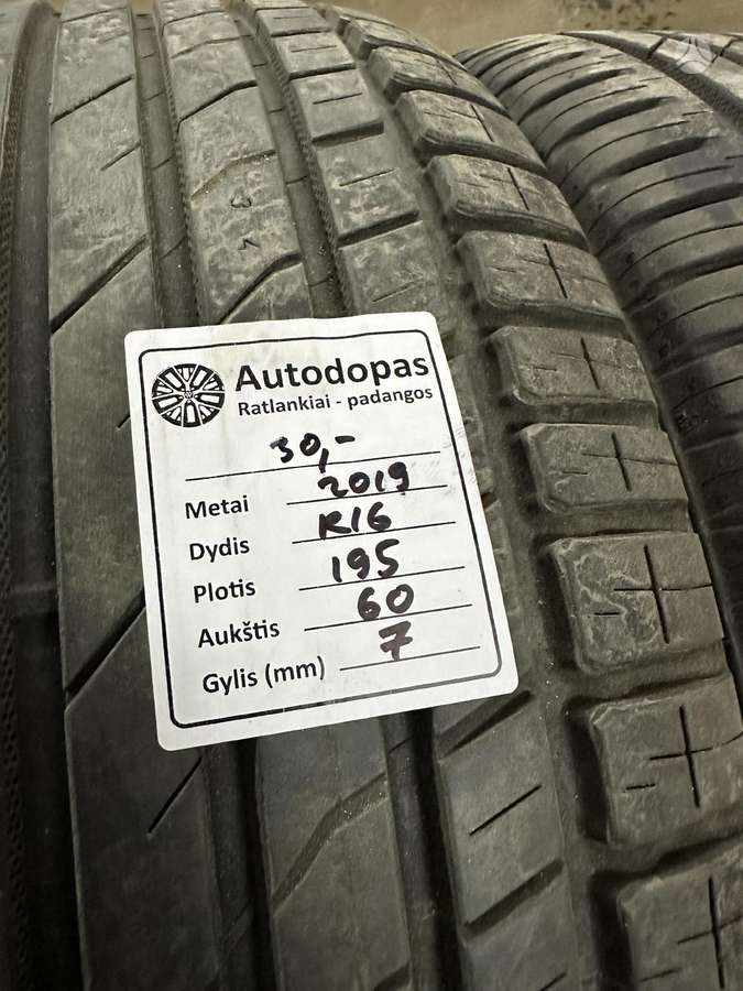 Nokian, summer 195/60 R16