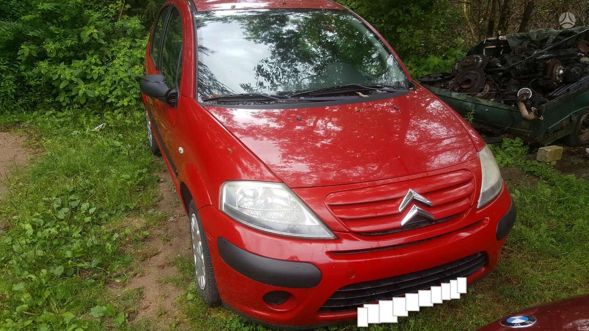 Citroen C3, KJFD, dalimis. 537