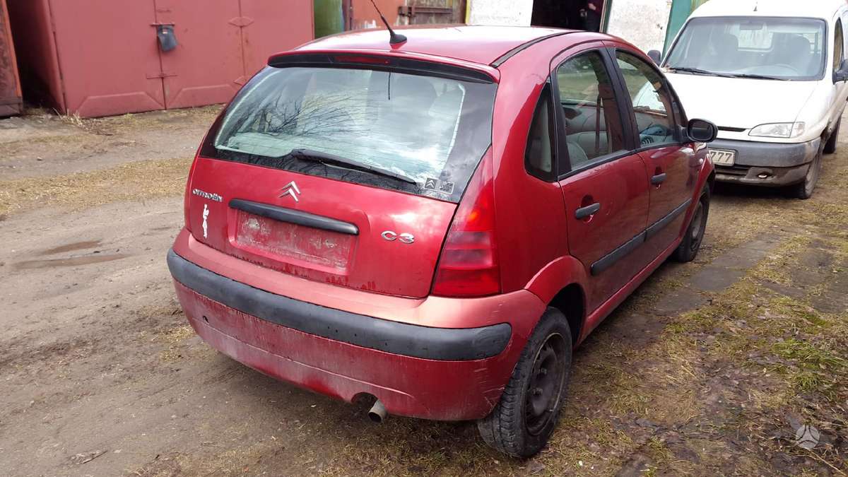 Citroen C3, KJFD, dalimis. 401