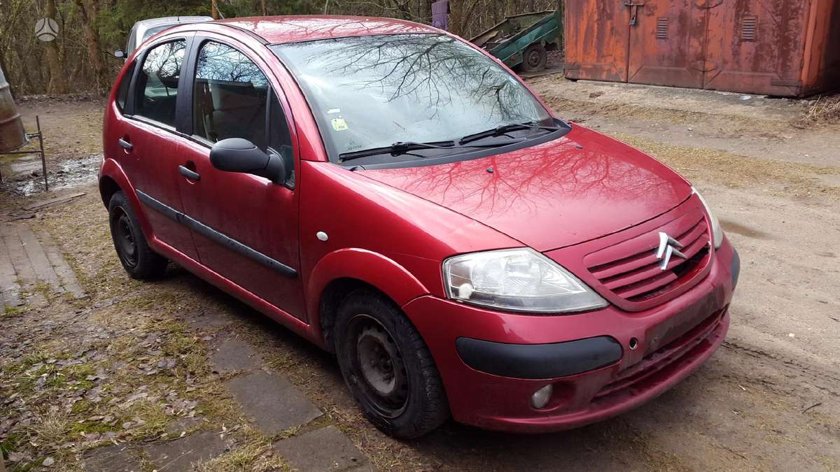 Citroen C3, KJFD, dalimis. 401